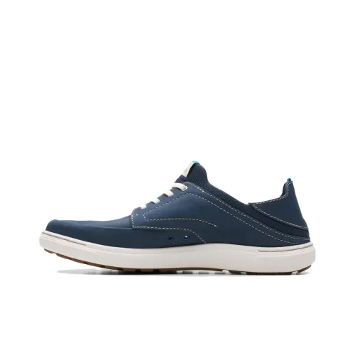 Clarks Casual Shoes Men Low-Top Blue