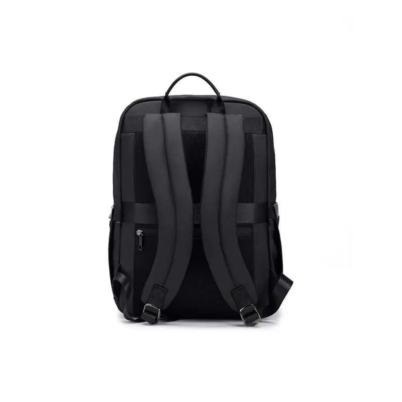 PIERRE CARDIN Fabric Lightweight Large Capacity Men's Bag Backpack Men's Black-1
