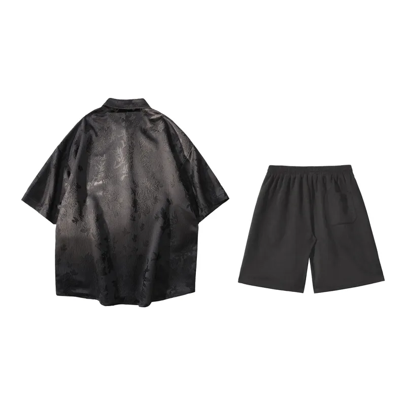 LIVINGTOWN Shirt Matching Set Unisex-3
