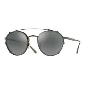 Oliver Peoples Metal Aviator Sunglasses Men's Black