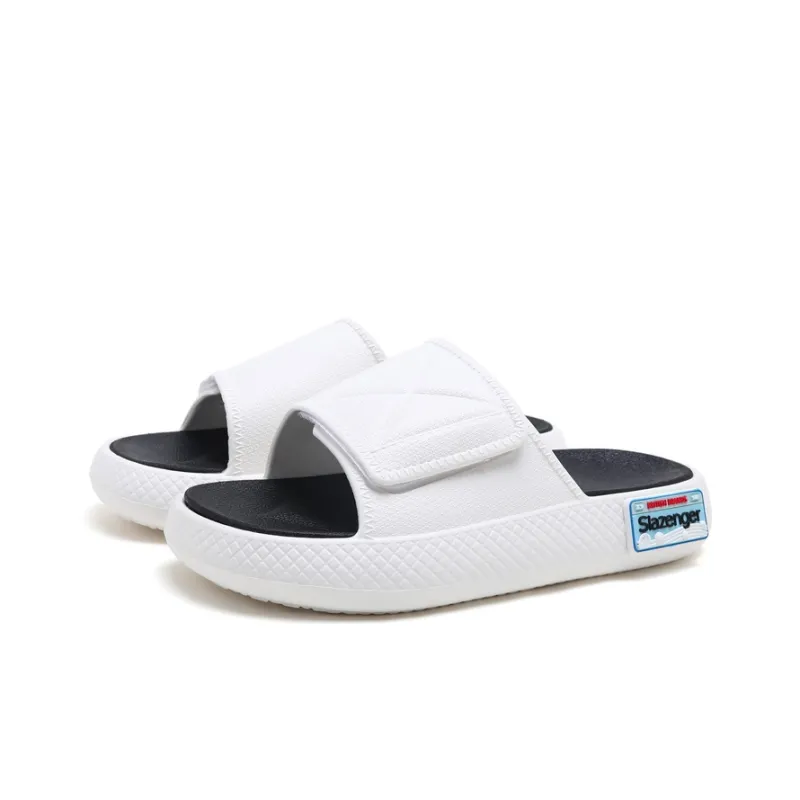 Slazenger Slip Resistant Slide Slippers Unisex White-2