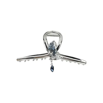 Kelanxi Hair Clips Women's Silver/Blue