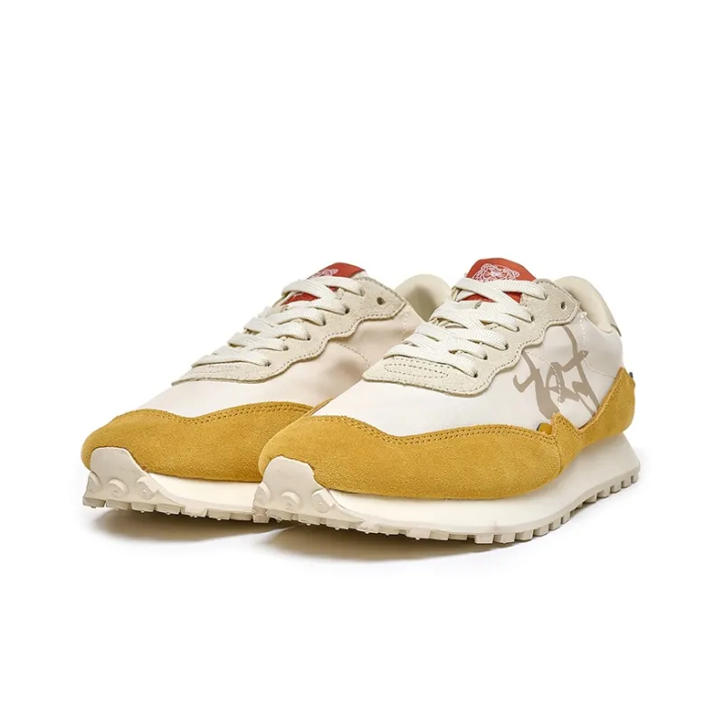 TREEPERI Running Shoes Unisex Low Top Yellow-4