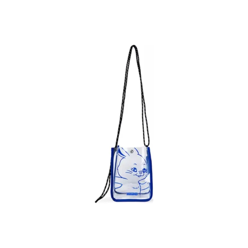 LINE FRIENDS TPU Shoulder Bag, Crossbody Bag Regular Unisex Blue-3