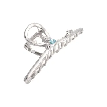 Kelanxi Hair Clips Women's Silver