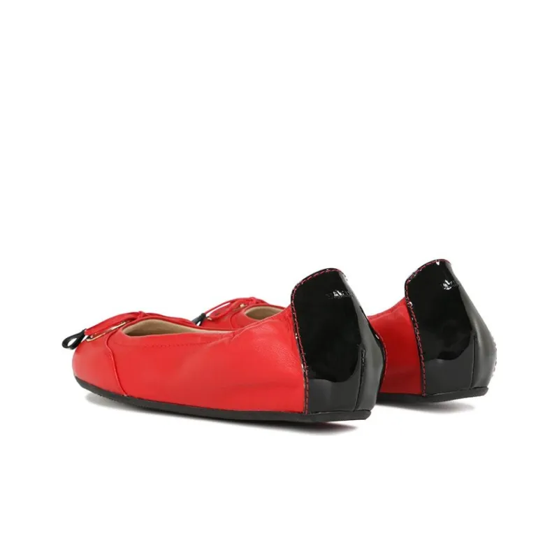 BALLY Casual Single Shoes Women's Red-3