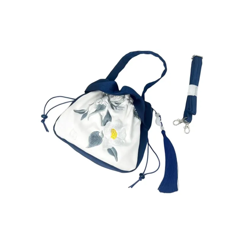 Boniu Silk Handbag, Crossbody Bag Medium Size Women's Multicolor-1