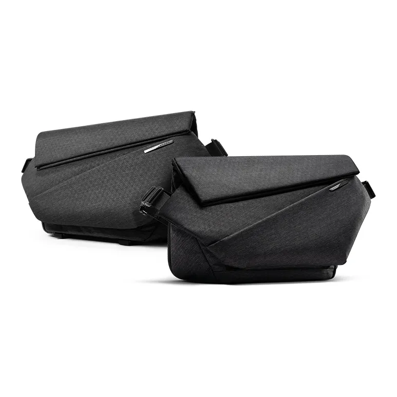 NIID Upgraded Anti Cut Fabric Shoulder Bag Crossbody Bag Large Size Unisex Gray/Black/Shadow Frame Gray-8