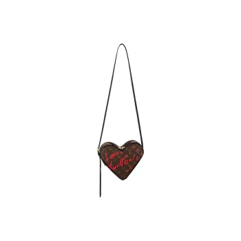 LOUIS VUITTON Limited Edition Sac Coeur Heartbox Monogram Brown