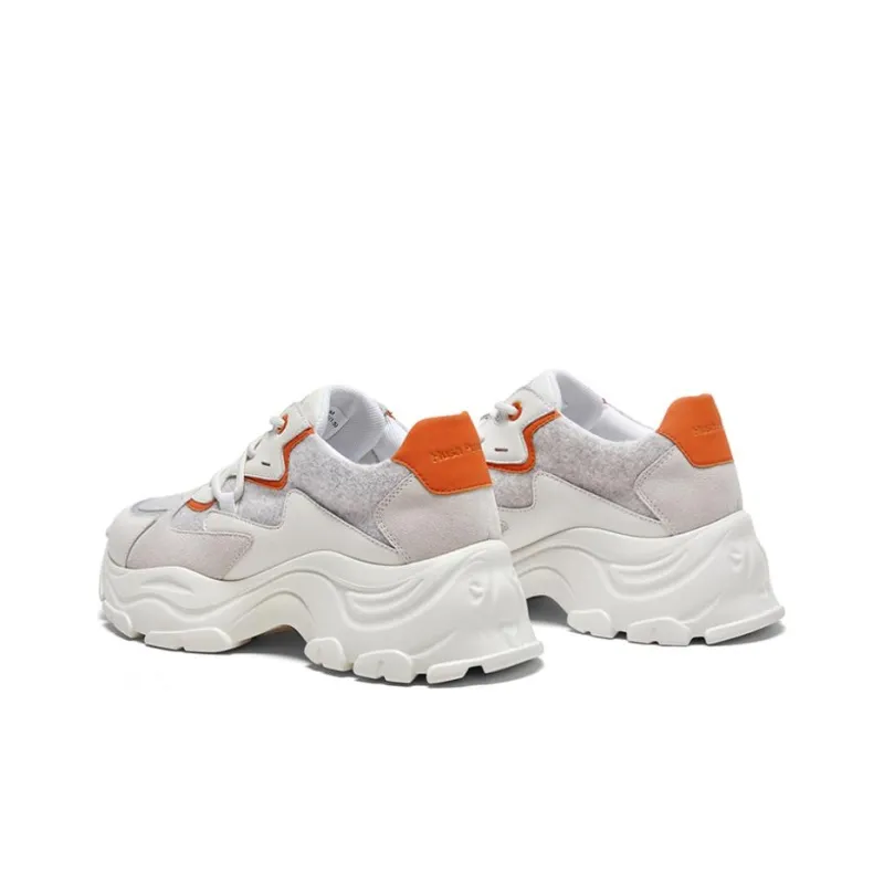 Hush Puppies Height Increasing Breathable Low-Top Chunky Sneakers Women's-2