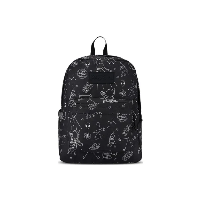 JanSport Fabric Backpack Regular Unisex Black-0