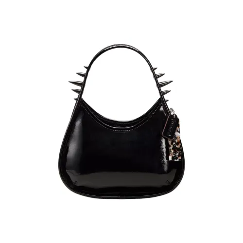 Coachtopia Ergo Polyester One Shoulder Handbags Small Size Women's Black