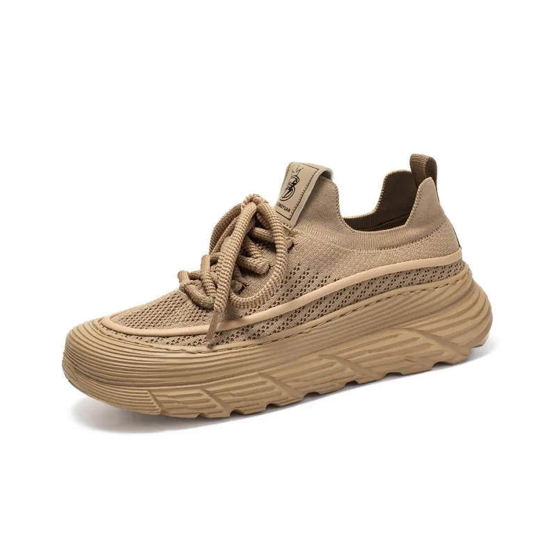 Skate Park Height Increasing Wear-Resistant Low-Top Running Shoes Men's-34
