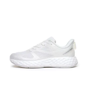 TREEPERI Running Shoes Unisex Low-Top White
