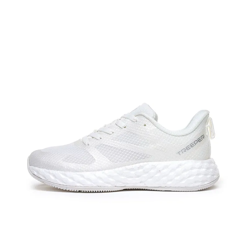 TREEPERI Running Shoes Unisex Low Top White-0