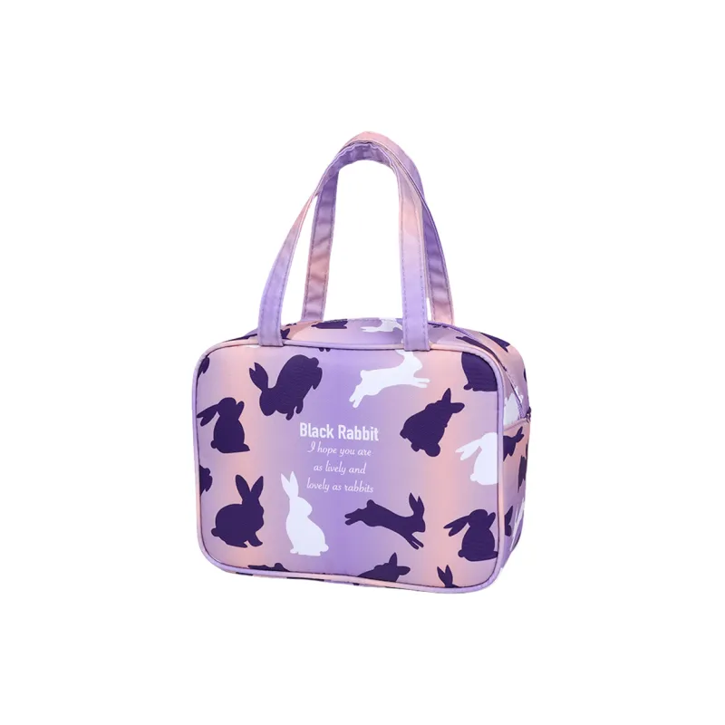Vack Polyester Makeup Bag Women's Purple-3
