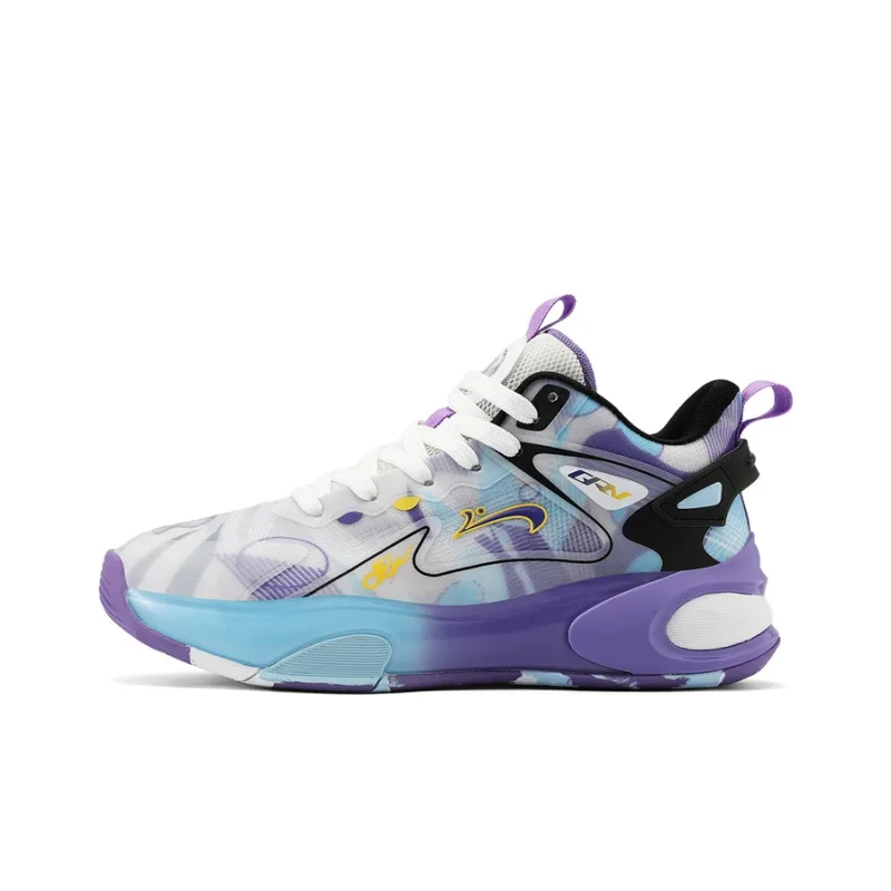 K-bird Grip Impact-Resistant Breathable Mid-Top Basketball Shoes Men's-6