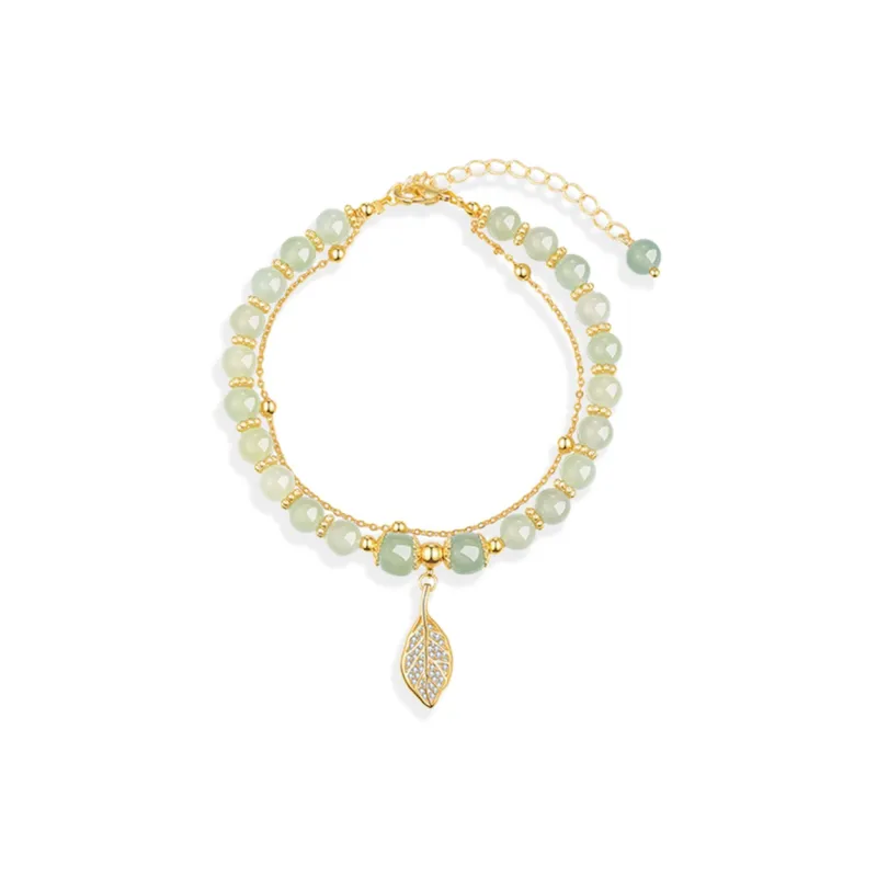 CGC Bracelets Pale Greenish White Jade Women's-0