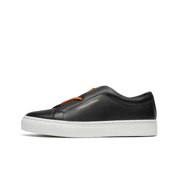 ROBERTA DI CAMERINO Anti-Slip Wear-Resistant Low-Top Skateboard Shoes Men's Black