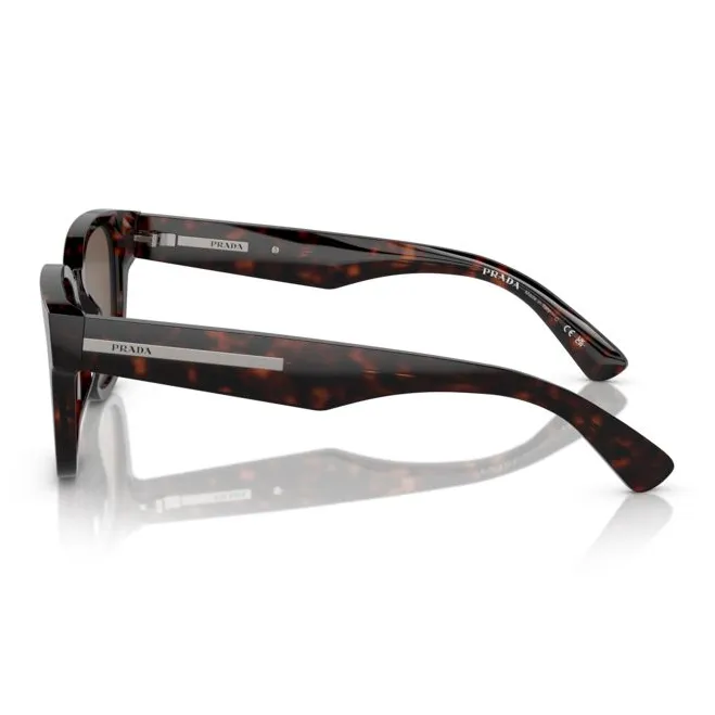 PRADA Tortoiseshell effect D frame Sunglasses-2