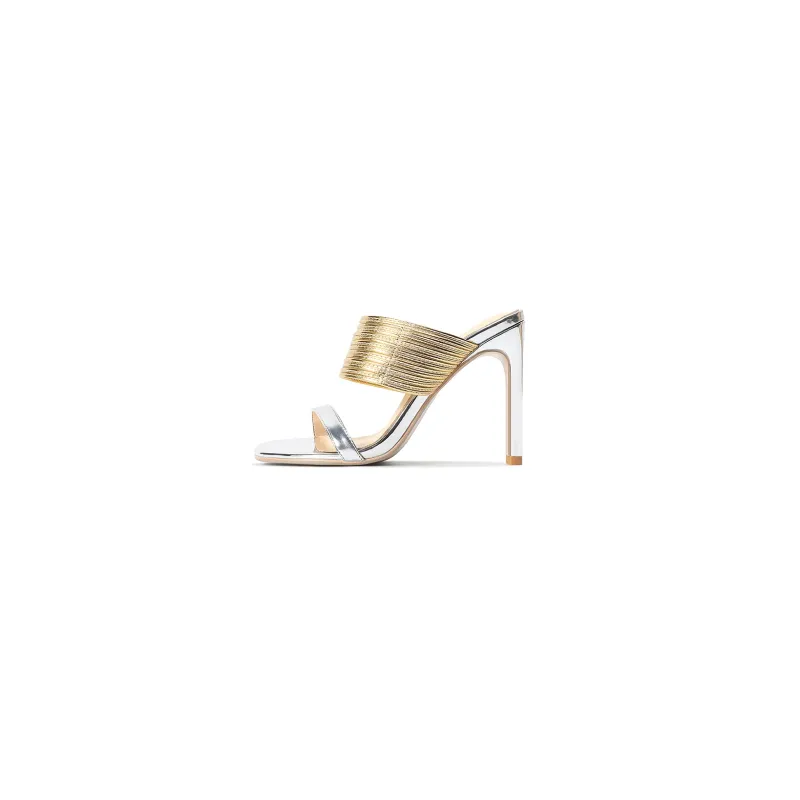 CASNSKU Slide Slippers Women's Gold-15
