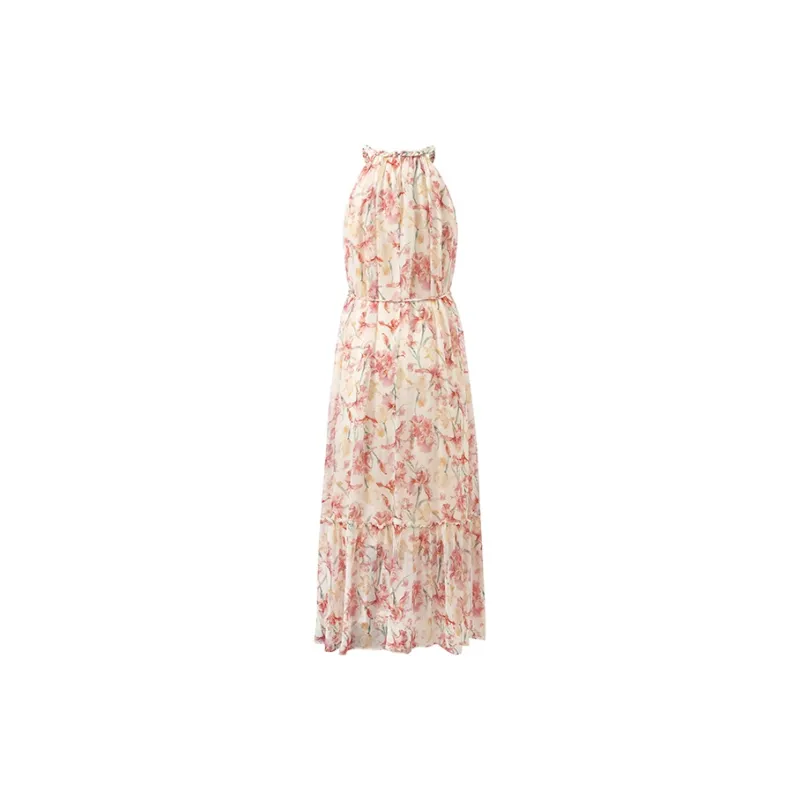 GOELIA Sleeveless Dress Women's Light Pink Iris-1