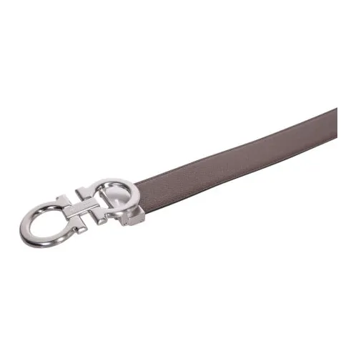 FERRAGAMO Leather Belts Men's Brown -2