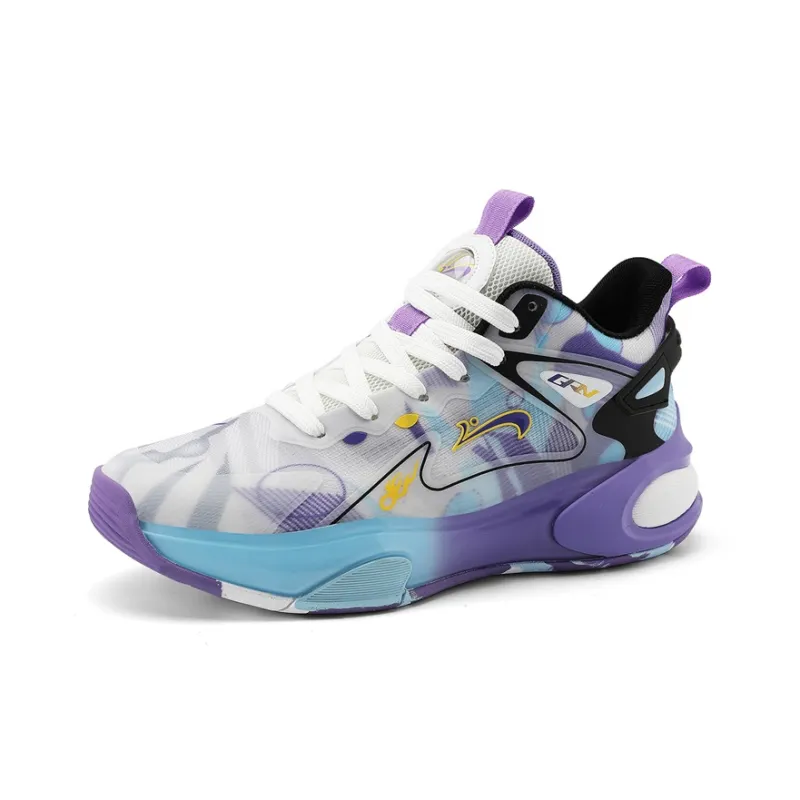 K-bird Grip Impact-Resistant Breathable Mid-Top Basketball Shoes Men's-8