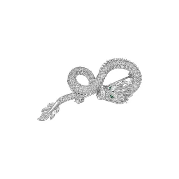 MYSH 925 Sterling Silver Brooches Unisex