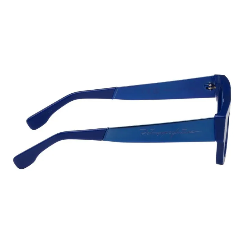 Retrosuperfuture Metal Acetate Rectangular Sunglasses Men's Blue-2