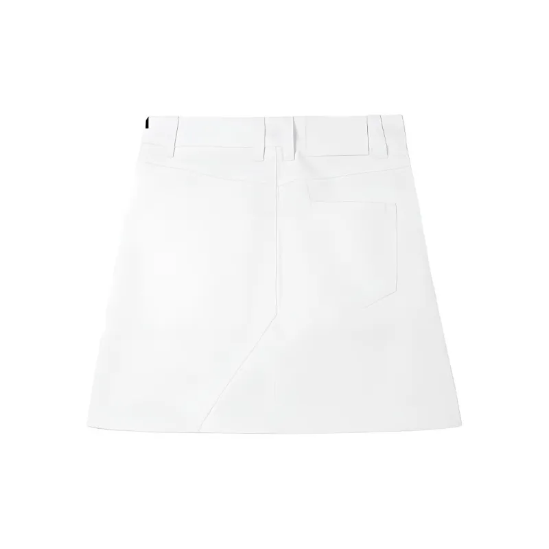 Boy London Denim Short Skirts Women's White-1