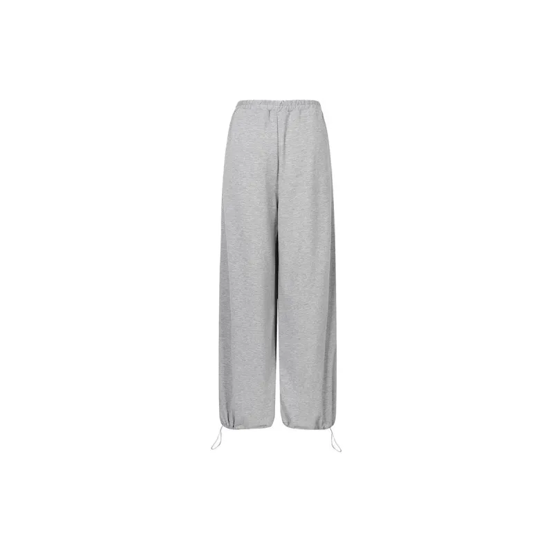 JAC FLEURANT Casual Pants Women's Light Gray-1