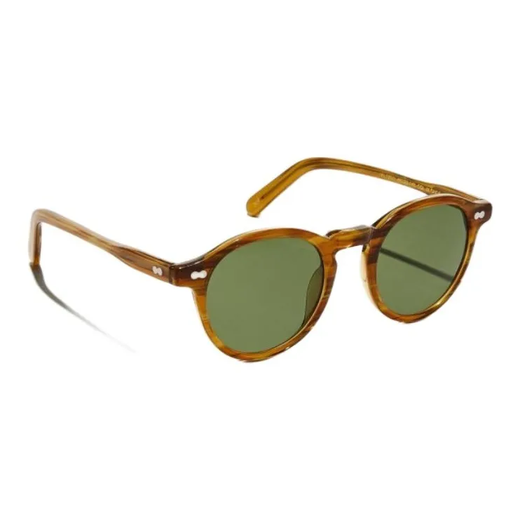 MOSCOT Round Sunglasses Unisex Brown-0