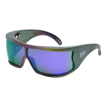 Retrosuperfuture Plastic Irregular Shape Sunglasses Men's Blue