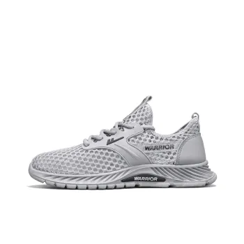 Warrior Shock Absorbing, Non Slip, Wear Resistant, Breathable And Lightweight Low Top Casual Shoes Men's Gray