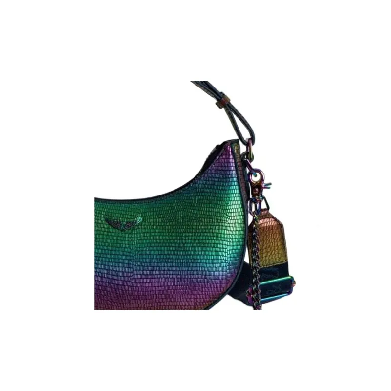 Zadig&Voltaire Moonrock Metallic Finish Tote Bag-5