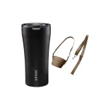 Luxury Style Black+Tea Brown Cup Sleeve