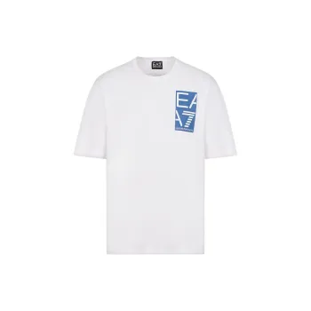 EMPORIO ARMANI EA7 SS23 T Shirt Men's White