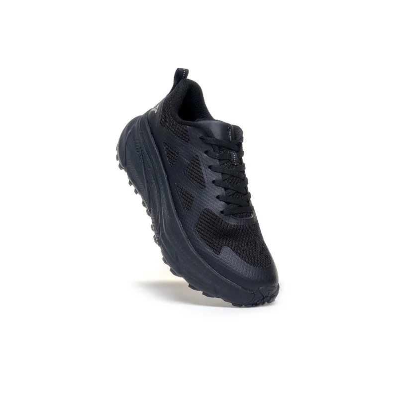 TREEPERI Running Shoes Unisex Low Top Black-2