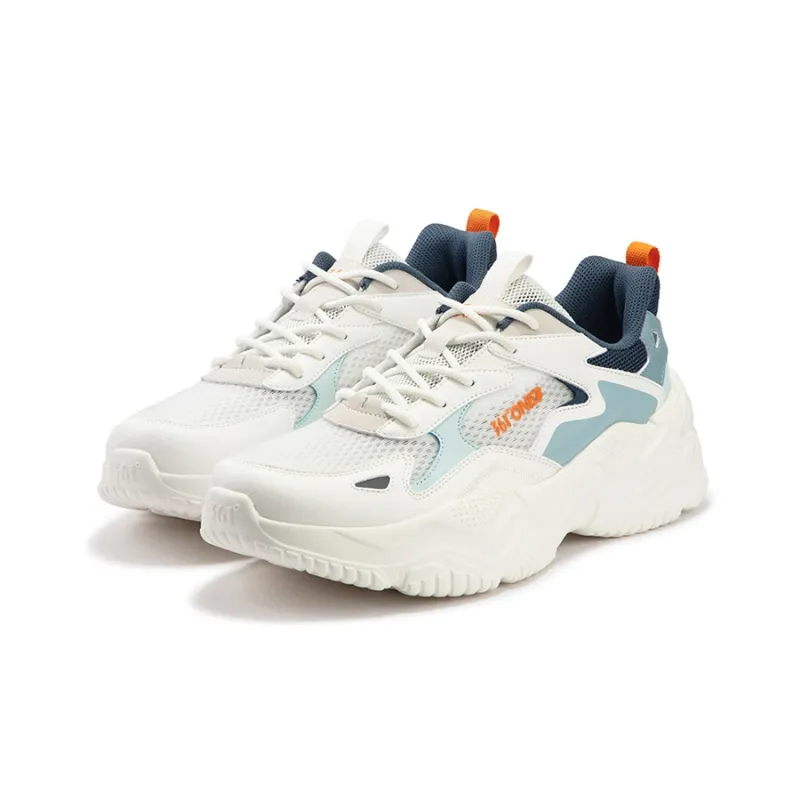 361° Ode MONO Yarn Edition Slip Resistant, Abrasion Resistant, Breathable Low Top Casual Shoes Men's Mist Blue-2