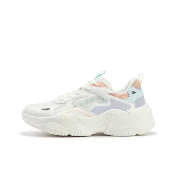 361° Ode MONO Yarn Edition Anti-Slip And Wear-Resistant Breathable Low-Top Casual Shoes Women's Camo Purple