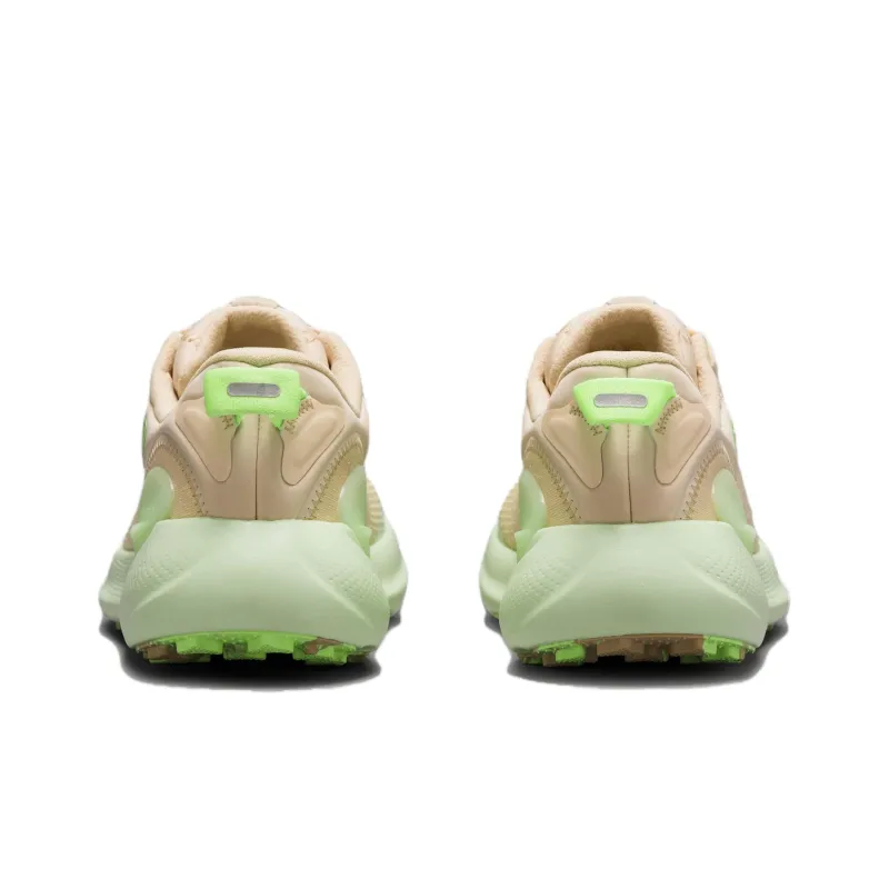 Lululemon Beyondfeel Trail Running Shoes Women's Low Top Light Linen/Light Avocado/Frozen Green-4
