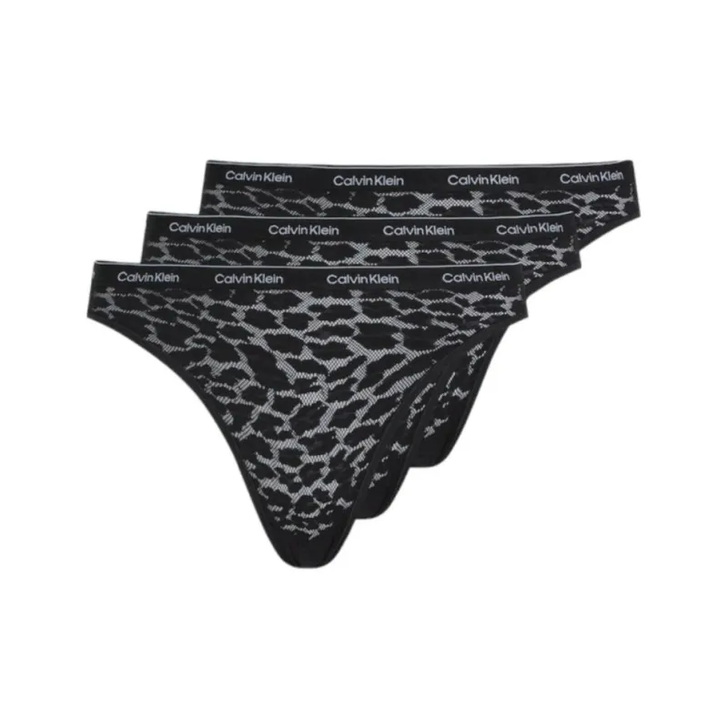 CALVIN KLEIN BIKINI 3PK Underpants Europe Version Women's 3 Pack-0