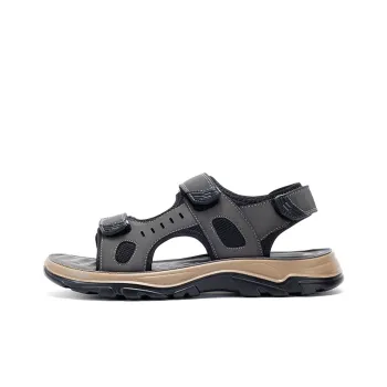 JOSINY Beach Sandals Men Gray/Yellow Brown