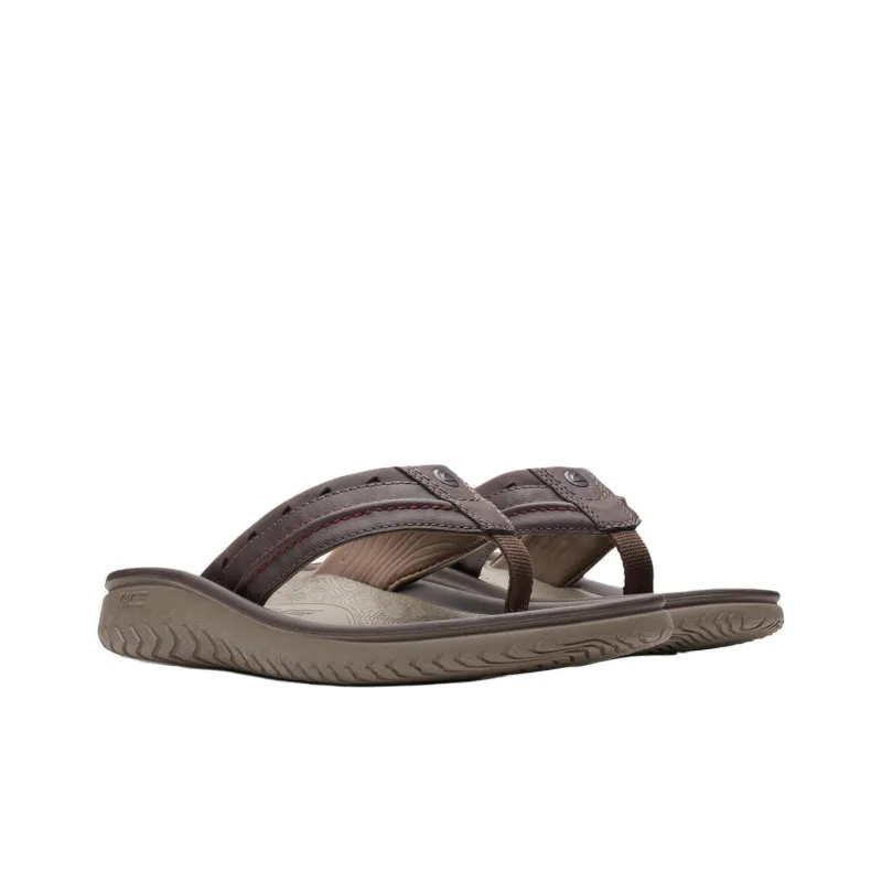 Clarks EVA Flip Flops Men's Brown-2
