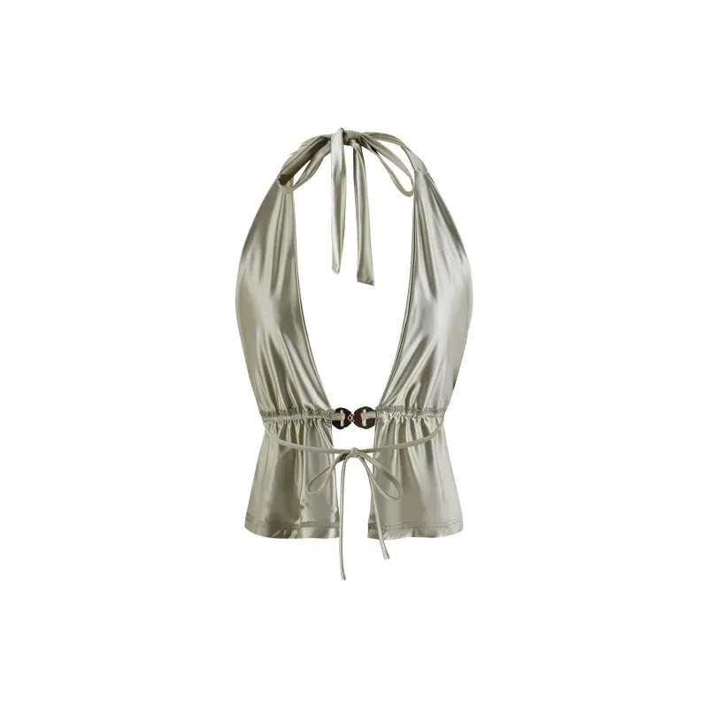 Tiger Mist HARDIE TOP Camisole Women's Matcha Green-1