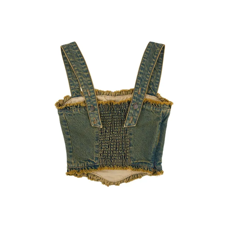Starwalk Soldier Camisole Women's Denim-1