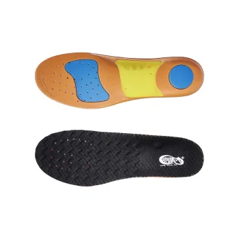 Jing Jianda Anti-Slip Fabric/EVA/TPU/Imported PORON Sports Insoles Unisex Black