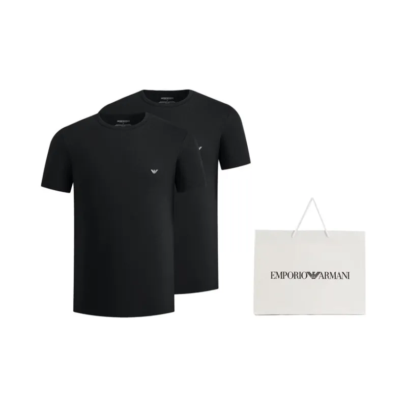 EMPORIO ARMANI SS23 T Shirt Men's 2 Pack-3