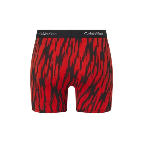 CK/Calvin Klein BOXER BRIEF 3PK Underpants Europe Version Men's 1 Pack Red